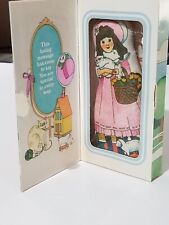 Avon Country Girl Doll Special Love Sachet—NIB 1985 Cat Flowers Basket Vintage picture