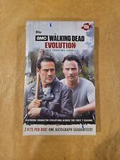 2017 THE WALKING DEAD EVOLUTION Hobby Box 2 HITS - FACTORY SEALED picture
