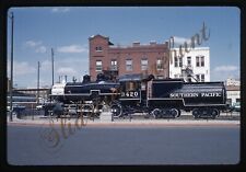El Paso Texas Southern Pacific Railroad Train Engine 35mm Slide 1960s Kodachrome picture