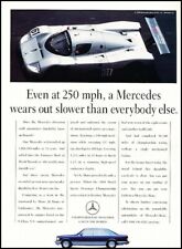 1990 1991 Mercedes Benz 560SEL Original Advertisement Print Art Car Ad J873A picture