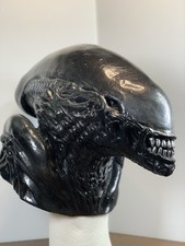 Vintage ALIEN Xenomorph Bust - Handcrafted Life size Latex Rubber 15” X 22” X 12 picture