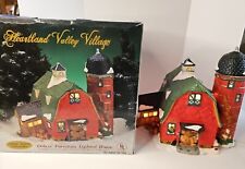Heartland Valley Christmas Village Deluxe LE VTG Red Barn Farm 1999 O'Well picture