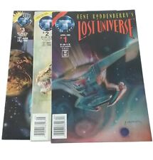 LOST UNIVERSE Issue #1, 2, 3 April May June 1995 Tekno Comix Gene Roddenberry's picture