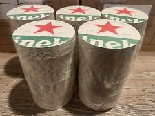 5-100 ct Heineken Paper Cardboard Coasters Sleeve One Star Double Sided Barware picture