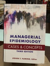 Managerial Epidemiology Cases Concepts picture