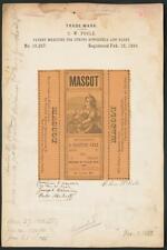 C. W. Poole for Mascot brand Patent Medicine for Curing Gonorrhea,Gleet picture
