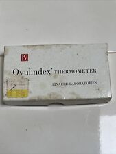 Vintage Ovulindex Thermometer Linacre Labs Pregnancy Fertility Ovulation (Z) picture