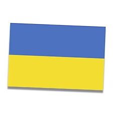 Magnet Me Up: Ukraine Ukrainian Flag Car Magnet Decal - 4x6 Inches, U-flag 4x6 picture