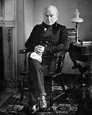 6th US President JOHN QUINCY ADAMS Glossy 8x10 Photo Political Print Poster picture
