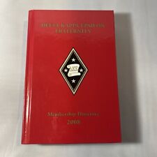 Delta Kappa Epsilon Fraternity Membership Directory Red Hardback 2008 DKE picture