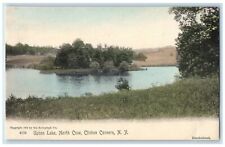 c1905 Upton Lake North Cove River Clinton Corners New York NY Vintage Postcard picture