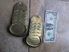 Great Pair of Rare Very Early CIVIL WAR Enlisted Man's Shoulder Scales, Cavalry picture