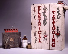 Eletrical Tattooing — Historic Tattoo Cabinet 8"x10" Photo picture