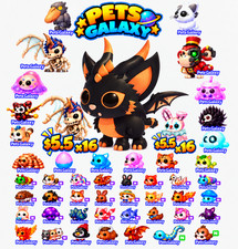 Stray Cat Dragon - Stitches - Copycat - Jester Dragon - Adopt From Me picture