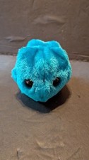 GIANT MICROBES PLUSH COMMON COLD    4.5      BLUE    USED COND picture