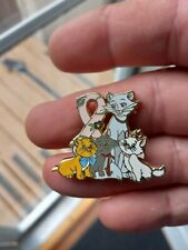 The Aristocats enamel lapel hat pin badge ribbon awareness breast cancer hiv aid picture