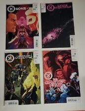 🔑X-MEN: BEFORE THE FALL (2023) NM/VF COMPLETE 4 ISSUE ONE-SHOT SET MARVEL COMIC picture