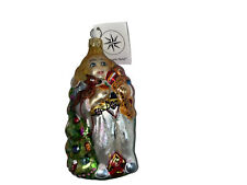 Vintage Christmas Joy  Tree Ornament  By Christopher Radko Little Girl Toys Tree picture