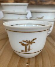 Vintage Arabic Coffee Cup White Porcelain High Quality Traditional picture