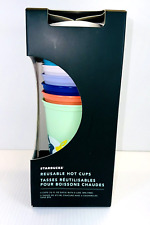 Starbucks Reusable Hot Cups with Lids & Straws Easter Spring 2020 - Brand New picture