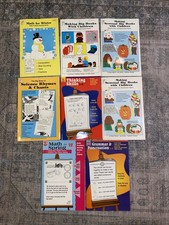 Lot 8 Vintage HUGE Teachers Teaching Learning Books Evan-Moor Elementary School picture