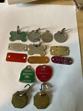 LOT OF 10 OHIO AND 2 N.H. DOG 2 RABIES VACS.TAGS picture