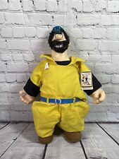 Vintage “Brutus” Plush Doll  From Popeye By Presents 1985 13” With Tag picture