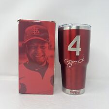 Yadi Red Tumbler Represented by Coca Cola QT St. Louis Cardinals Stainless Steel picture