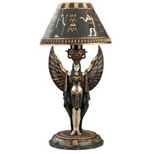 Goddess of Beauty & Power Isis Egyptian 1920s Revival Style Table Desk Lamp picture