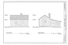 4. East North Elevations - Aldo Leopold Shack, Levee Road, Baraboo, Sauk picture