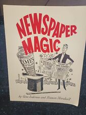 Newspaper of Magic Book by Gene Anderson  picture