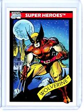 1990 Impel Marvel Comics Grail Super Heroes Series 1 Card - Key Wolverine #10 picture