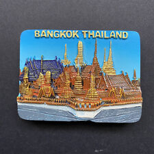 Bangkok Thailand Tourist Travel Souvenir 3D Resin Fridge Magnet Craft GIFT IDEA picture