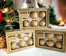 VINTAGE CHRISTMAS ORNAMENTS - IN SHINY BRITE 3 BOXES  picture