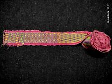 banjara vintage embroidered handmade tribal ethnic rabari kutchi long belt 2 picture