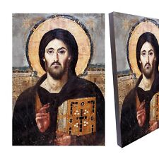 icon of christ pantocrator, St. Catherine’s Monastery at Sinai Byzantine wood picture