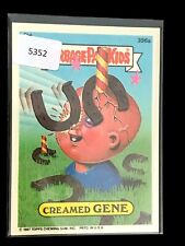 1987 GARBAGE PAIL KIDS Card #396a  CREAMED GENE picture