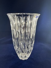 Marquis By WATERFORD Crystal Rainfall Pattern 9" Flower/Bouquet VASE picture