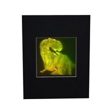 3D T-Rex Large 2-Channel Hologram Picture MATTED, Photopolymer Type Film picture