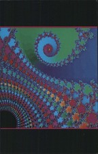 Numbers/Math Colorful Fractal Image from Cornell Supercomputer Vintage Postcard picture