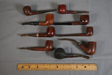 Lot of 9 Vintage Estate Pipe Tobacco Smoking Pipe picture