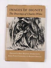 Images of Dignity: The Drawings of Charles White 1969 Hardcover w DJ SIGNED  picture