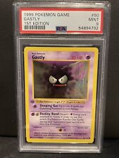 PSA 9 1999 Pokemon Game 1st Edition #50 Gastly MINT picture