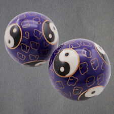 2x 50mm Chinese Yin Yang Baoding Balls Health Exercise Relaxation Stress Therapy picture