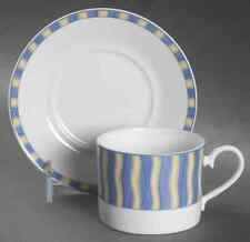 Noritake Summer Waves Cup & Saucer 468931 picture