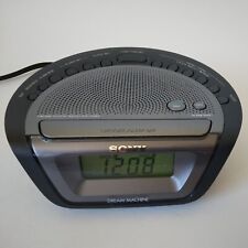 Sony Dream Machine ICF-C263 Alarm Clock-2004-Dual-AM/FM-Corded/Bkup-Tested Works picture