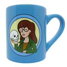 NEW MTV's Daria Sarcasm 14oz Blue Coffee Tea Mug Cup 90's TV Beavis & Butthead picture