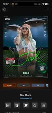 Topps WWE Slam 2026 Halloween Green Extraterrestrial Signature Motion Select picture