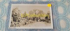 ECF VINTAGE PHOTOGRAPH Spencer Lionel Adams SKANEATELES NY SNOW NOVEMBER 1, 1930 picture