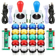 2 Player Arcade DIY Kits USB Joystick + 5V LED Arcade Buttons for Raspberry pie picture